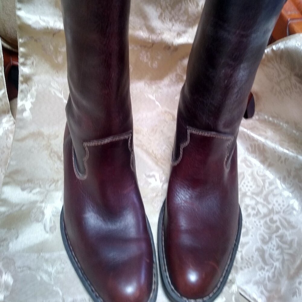 Born Leather Boots / Brown/ Mens